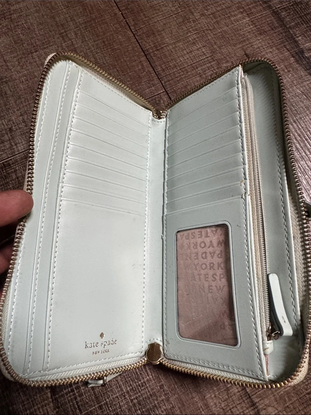 Kate Spade Patterson Drive satchel w/ matching wallet